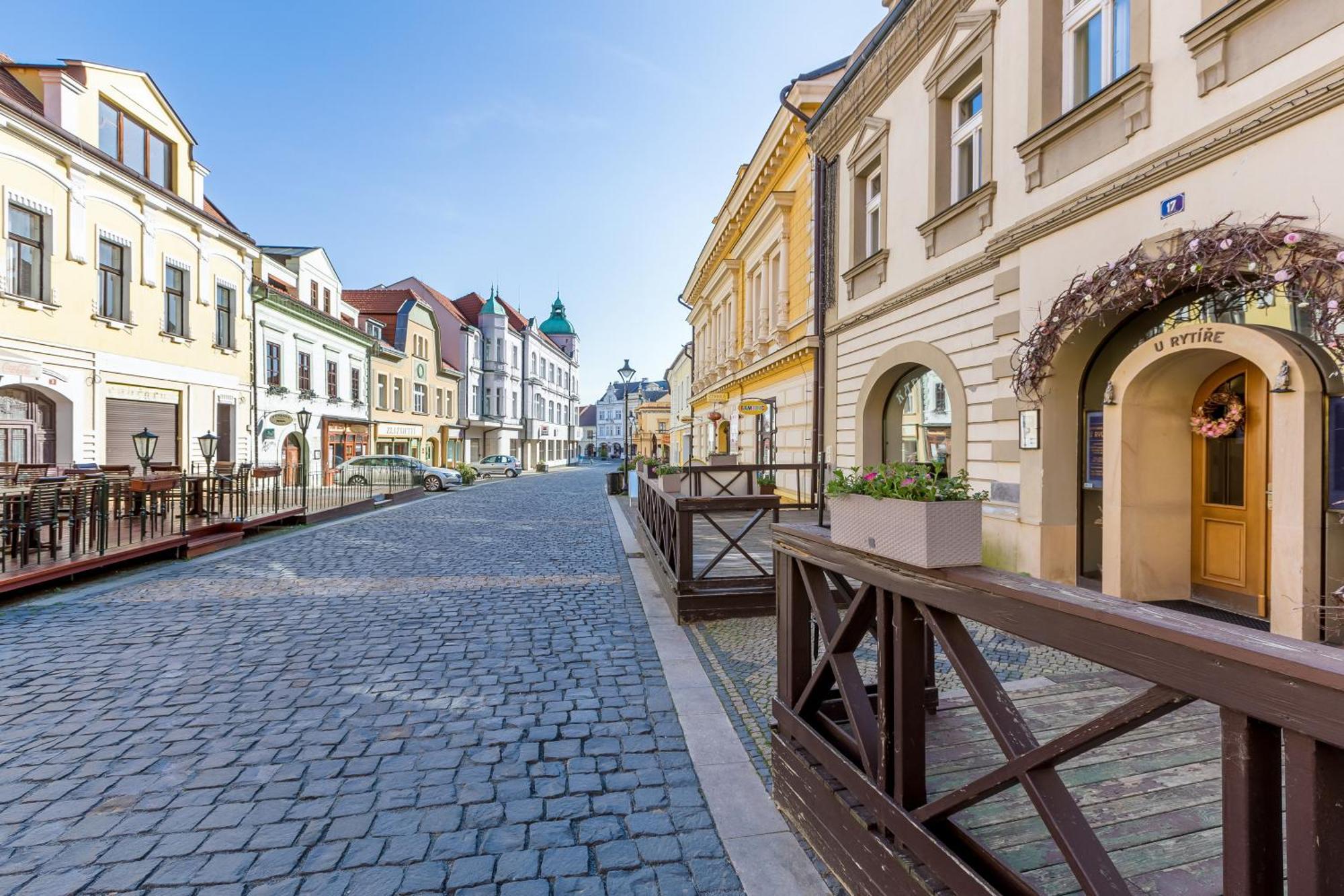 Hotel U Rytire Mělník Dış mekan fotoğraf