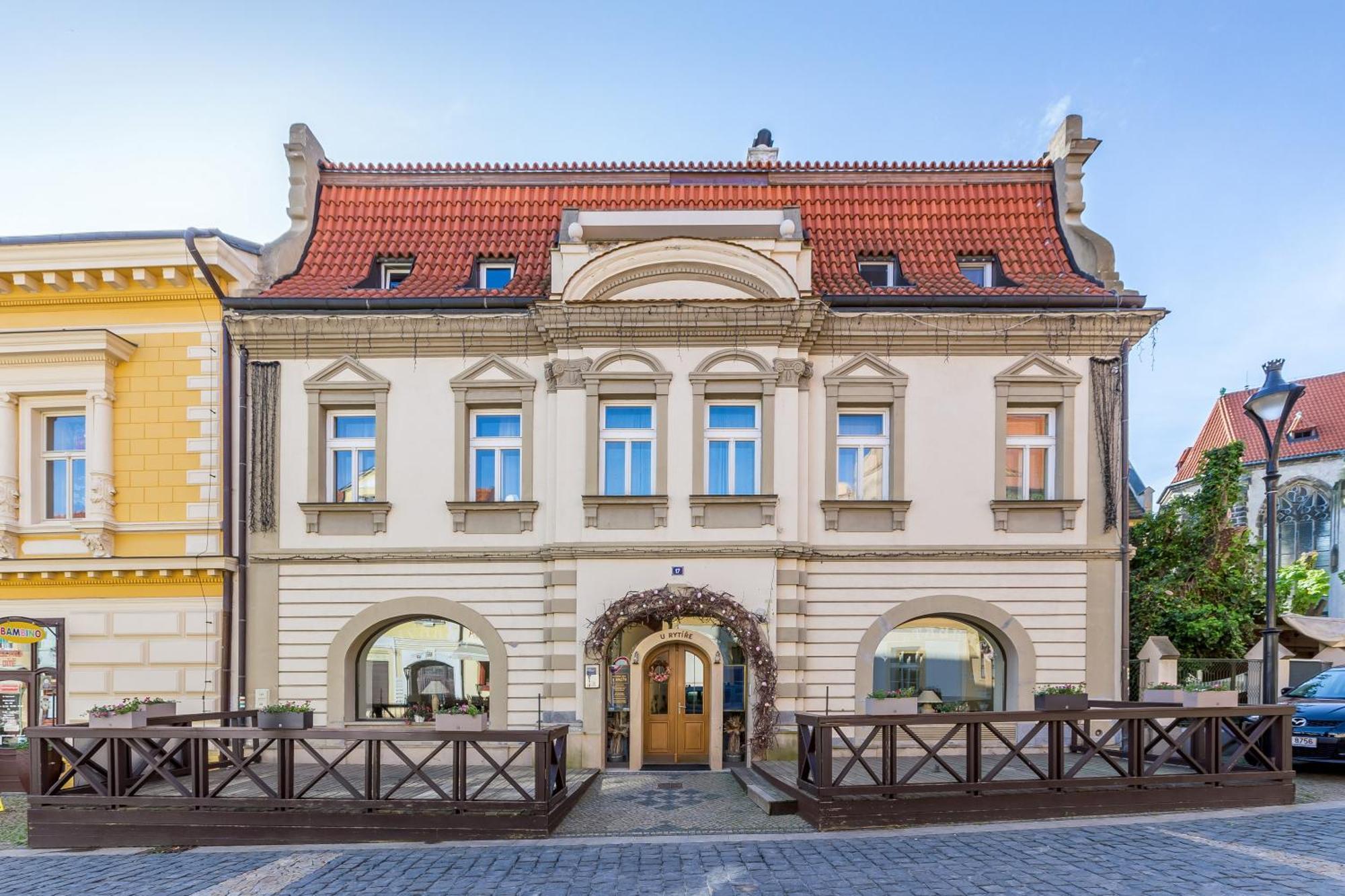 Hotel U Rytire Mělník Dış mekan fotoğraf